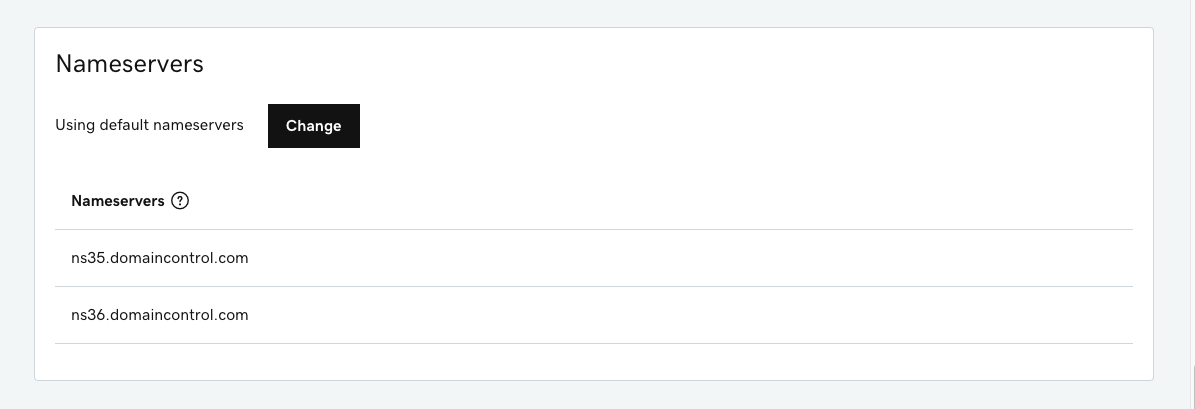 Before DNS Migration